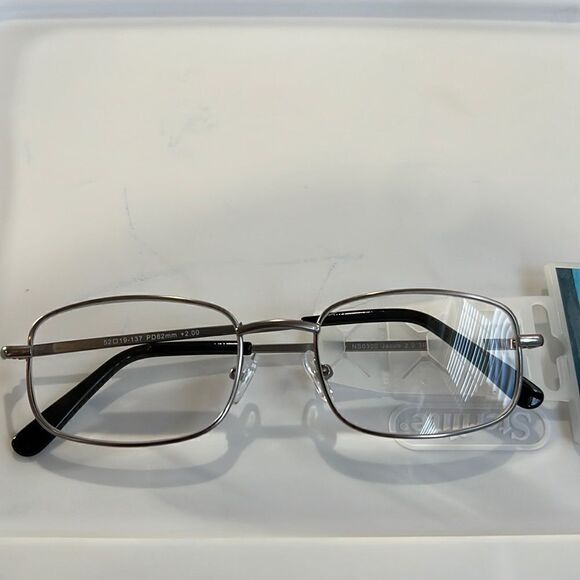 Jacob silver rims. READERS. 2.00. By Foster Grant. - Picture 1 of 3